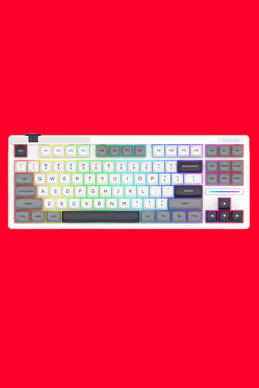 REDRAGON - K729WGB-RGB-PRO OTIM ProTKL KB - white