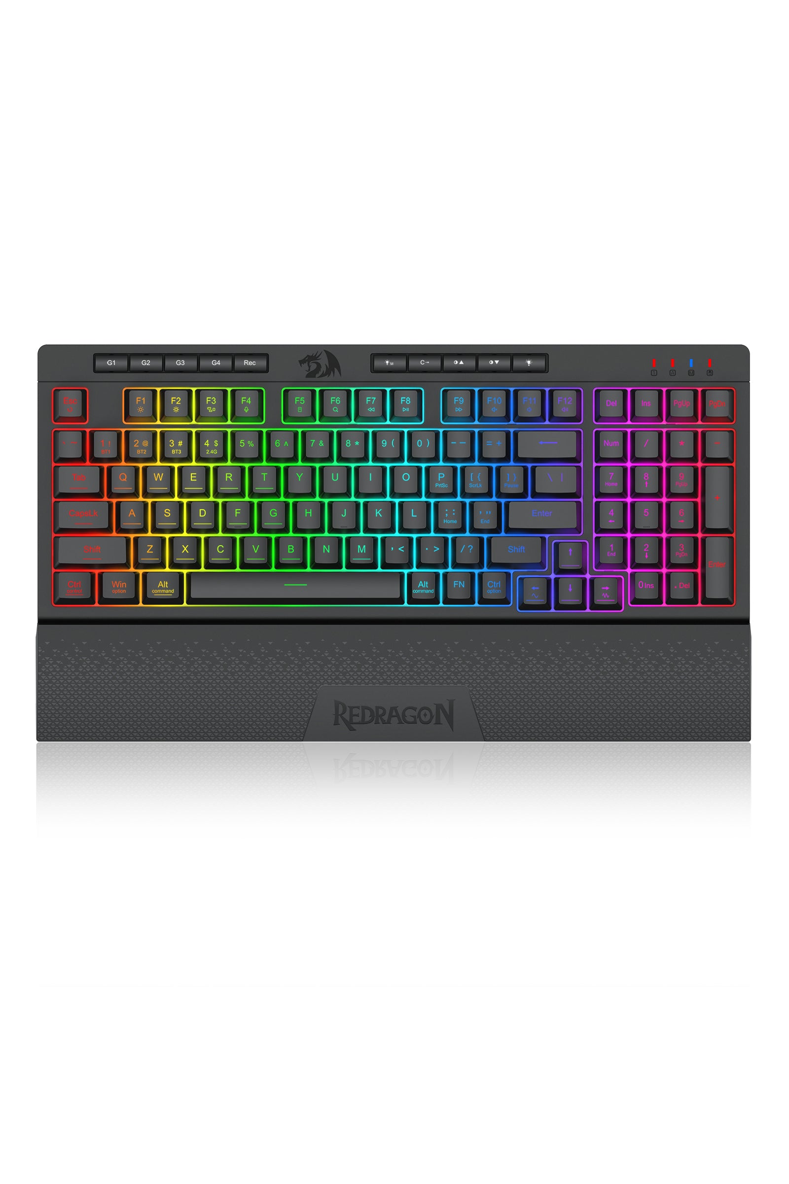 REDRAGON - K515RGB-PRO Shiva PRO 98K KB - black