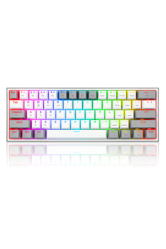 REDRAGON - K616-RGB Fizz RGB Pro 65% KB - grey