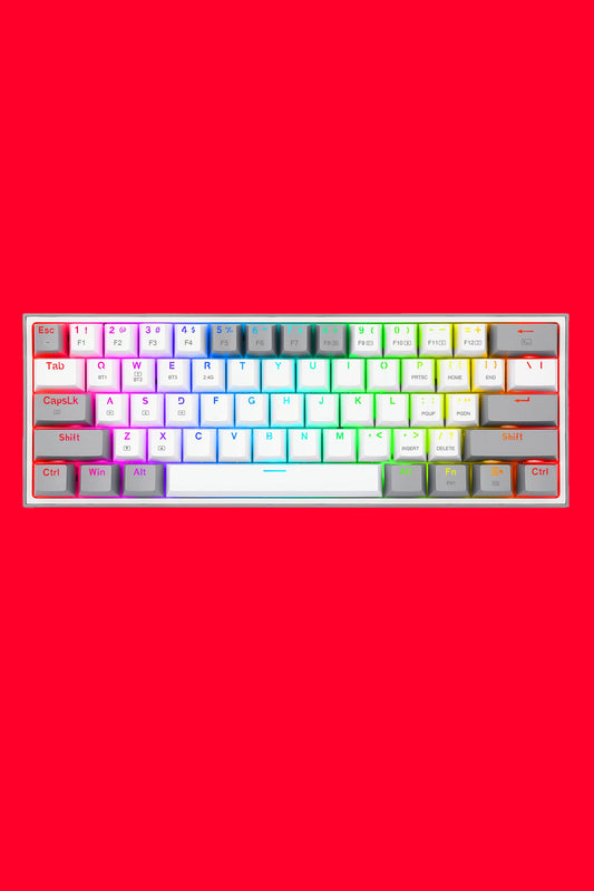 REDRAGON - K616-RGB Fizz RGB Pro 65% KB - grey