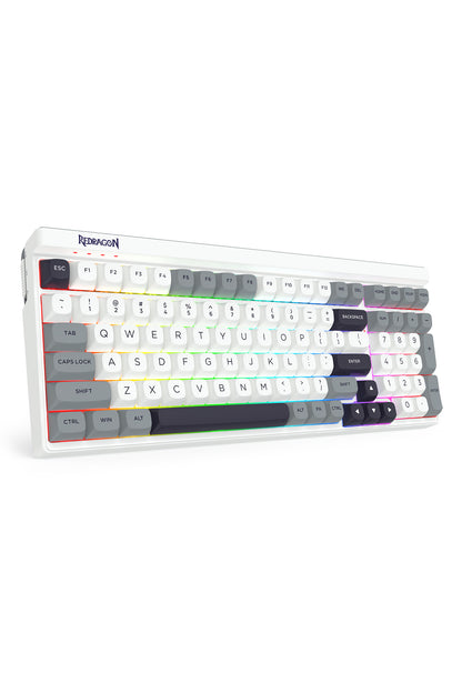 REDRAGON - K656WGB-RGB-PRO Garen Pro KB - white