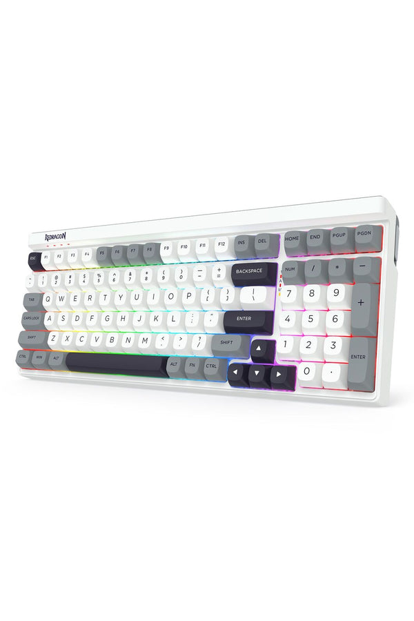 REDRAGON - K656WGB-RGB-PRO Garen Pro KB - white