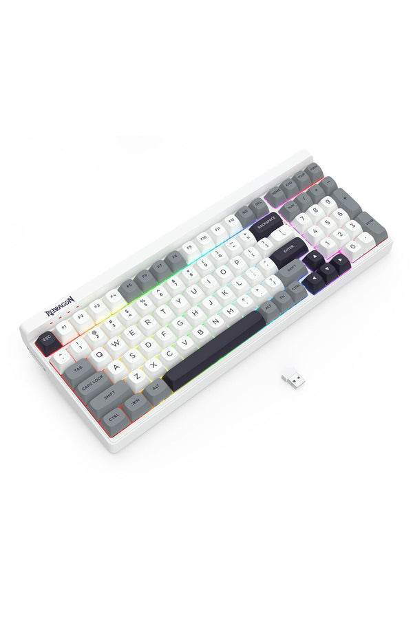 REDRAGON - K656WGB-RGB-PRO Garen Pro KB - white