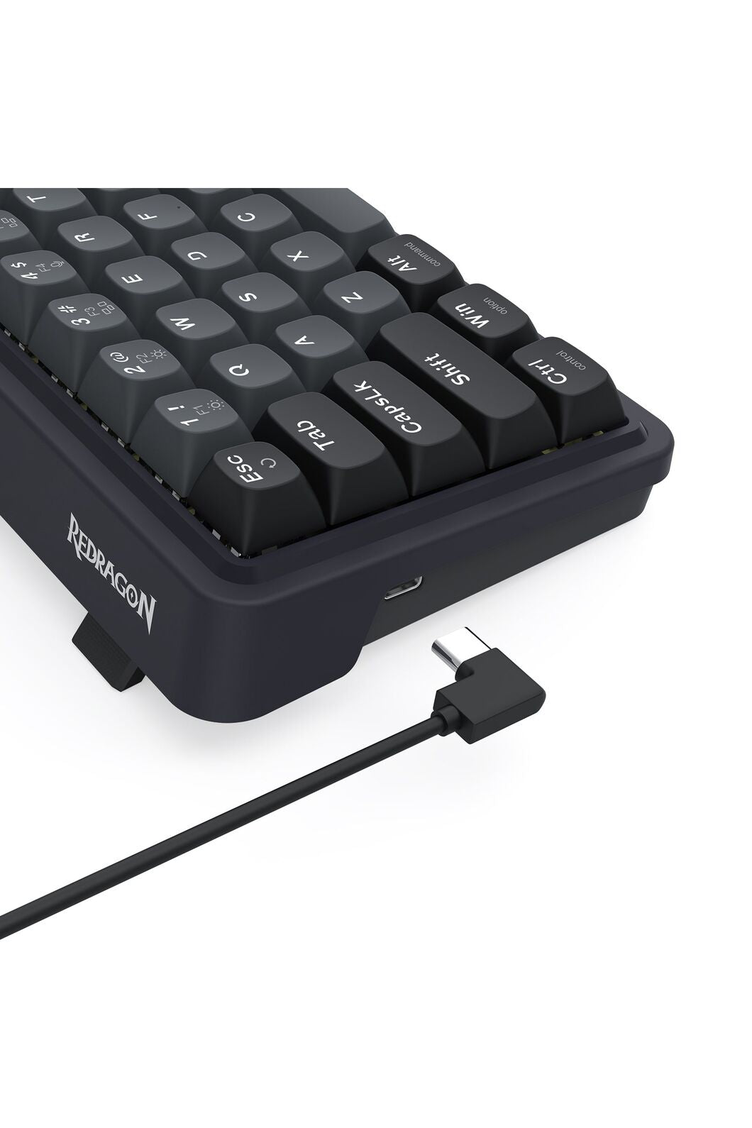 REDRAGON - Redragon K709GB RGB M 68% UltraMag Rapid Trigger Magnetic Keyboard - black
