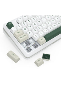 REDRAGON - Redragon K734WCG RGB Pro Wildslash White TKL Gasket Wireless Mechanical Keyboard - white
