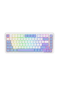ELECTRONIC REBELLION - K673WBP-RGB-MAX 75% gasket KB - white-purple