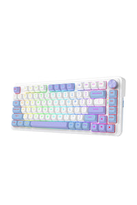 ELECTRONIC REBELLION - K673WBP-RGB-MAX 75% gasket KB - white-purple