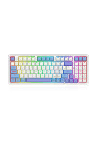 ELECTRONIC REBELLION - K664WBP-RGB-PRO Gloria 94% KB - white-purple