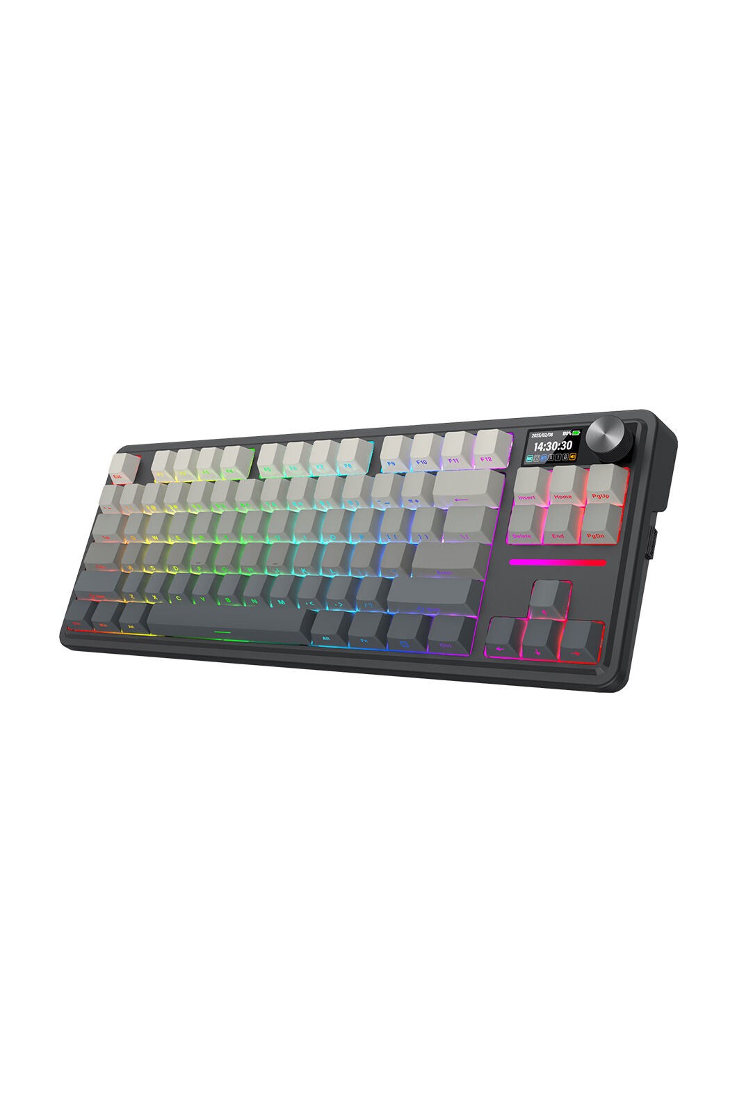 ELECTRONIC REBELLION - K743SP-RGB-PRO Antonium LCD KB - grey