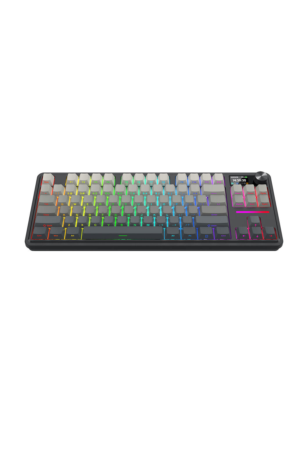 ELECTRONIC REBELLION - K743SP-RGB-PRO Antonium LCD KB - grey