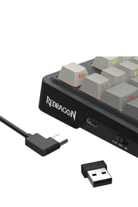 ELECTRONIC REBELLION - K743SP-RGB-PRO Antonium LCD KB - grey