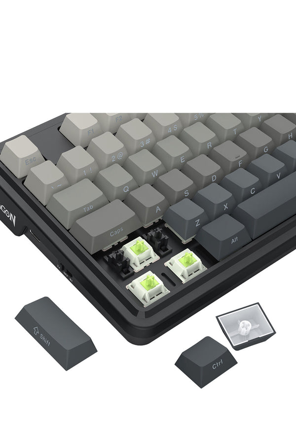 ELECTRONIC REBELLION - K743SP-RGB-PRO Antonium LCD KB - grey