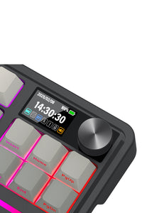 ELECTRONIC REBELLION - K743SP-RGB-PRO Antonium LCD KB - grey