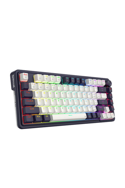 ELECTRONIC REBELLION - K673WB-RGB-PRO 75% gasket KB - white-black