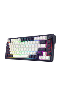 ELECTRONIC REBELLION - K673WB-RGB-PRO 75% gasket KB - white-black