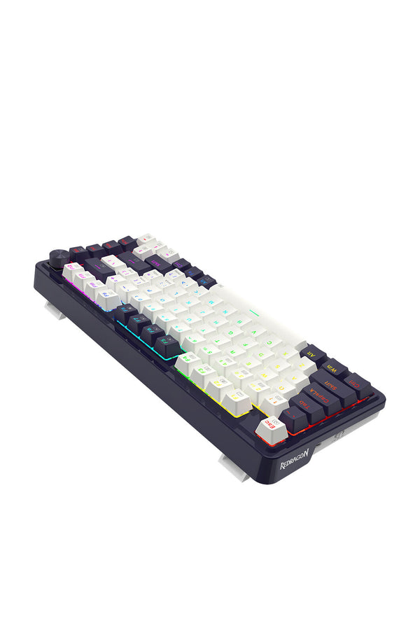 ELECTRONIC REBELLION - K673WB-RGB-PRO 75% gasket KB - white-black