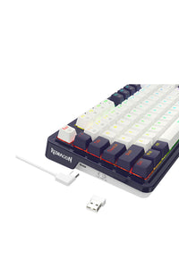 ELECTRONIC REBELLION - K673WB-RGB-PRO 75% gasket KB - white-black