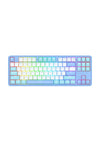 ELECTRONIC REBELLION - K707WBB-RGB S.Blade TKL KB - white-blue