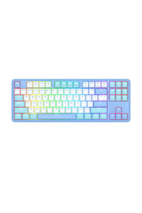 ELECTRONIC REBELLION - K707WBB-RGB S.Blade TKL KB - white-blue