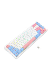 ELECTRONIC REBELLION - K709WBP-RGB-PRO Nova Pro KB - white-blue-pink
