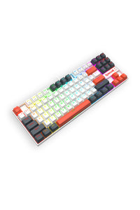 REDRAGON - K552WLR-RGB Kumara Wired KB-White/Orange - white-orange