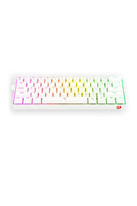 REDRAGON - Redragon K630 Dragonborn White 60% Wired RGB Mechanical Gaming Keyboard - white