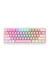 REDRAGON - K616-RGB Fizz Pro 65% KB-Pink/White - pink-white