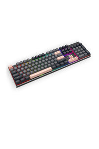 REDRAGON - K556GBP-RGB Devarajas Metal KB-Grey/Black/Pink - grey-black-pink