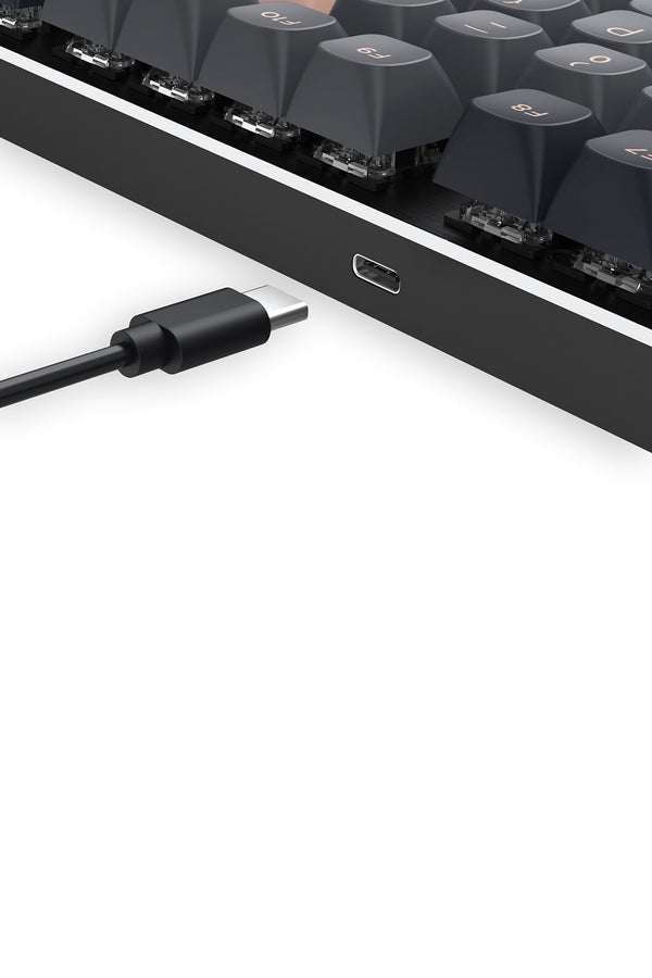 REDRAGON - K556GBP-RGB Devarajas Metal KB-Grey/Black/Pink - grey-black-pink