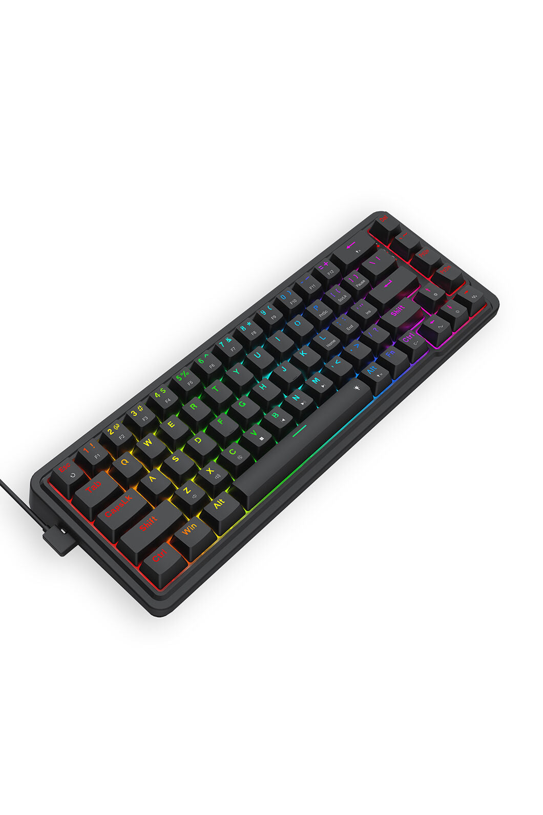 REDRAGON - K709-RGB Nova 68K KB-Black - black