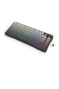 REDRAGON - Redragon K724-PRO BEHEMOTH Black 75% Gasket Tri-Mode Mechanical Gaming Keyboard - black