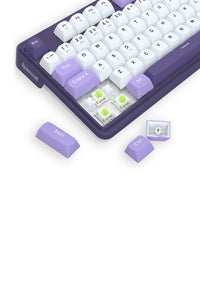 REDRAGON - K745WP-RGB-PRO Antonium KB-White/Purple - white-purple