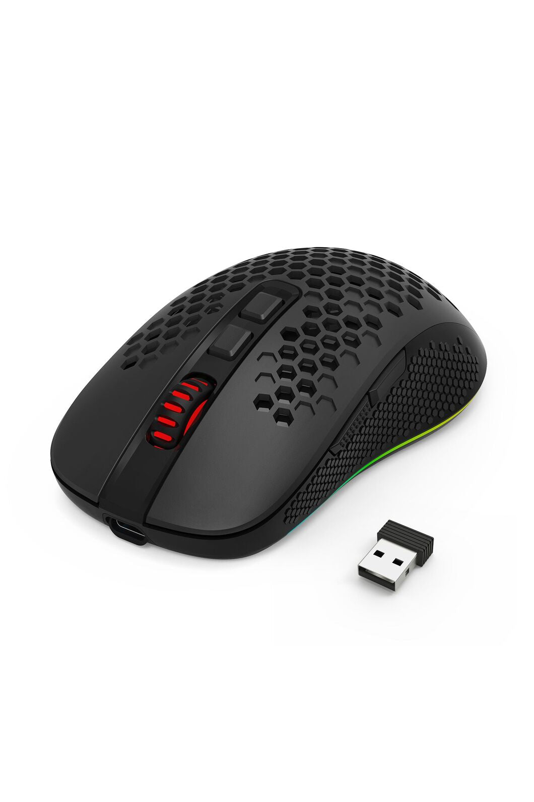 REDRAGON - M694-RGB 3xMode Hana Mouse - black