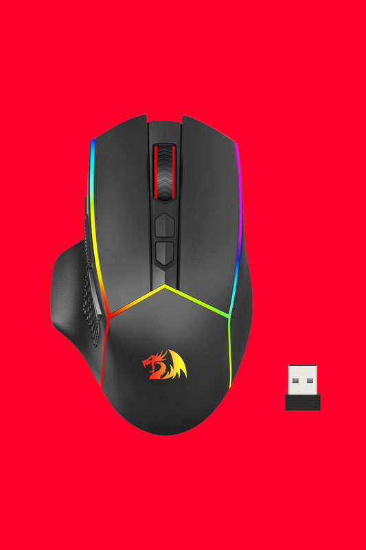 REDRAGON - M814RGB-PRO Axe Pro Mouse - black