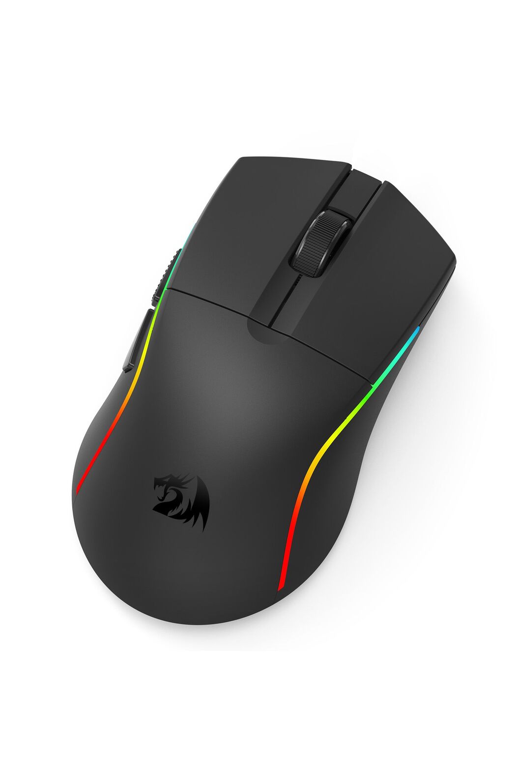 REDRAGON - Redragon M816RGB-STD-PRO Jabns Black Ultra-Light Tri-Mode RGB Gaming Mouse - black