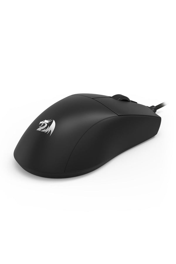 REDRAGON - Redragon M724 Throne Black Ultra-Light 42g Wired 12400 DPI Gaming Mouse - black