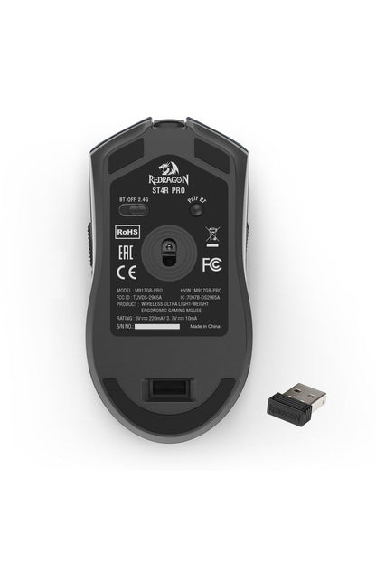 REDRAGON - M917GB-PRO ST4R Pro Mouse - charcoal
