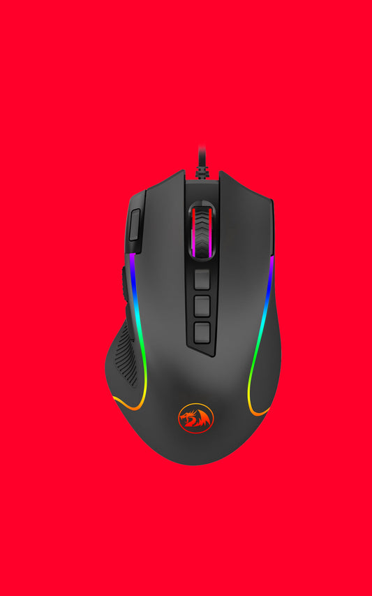 REDRAGON - M612RGB Predator Ent lvl Mouse - black