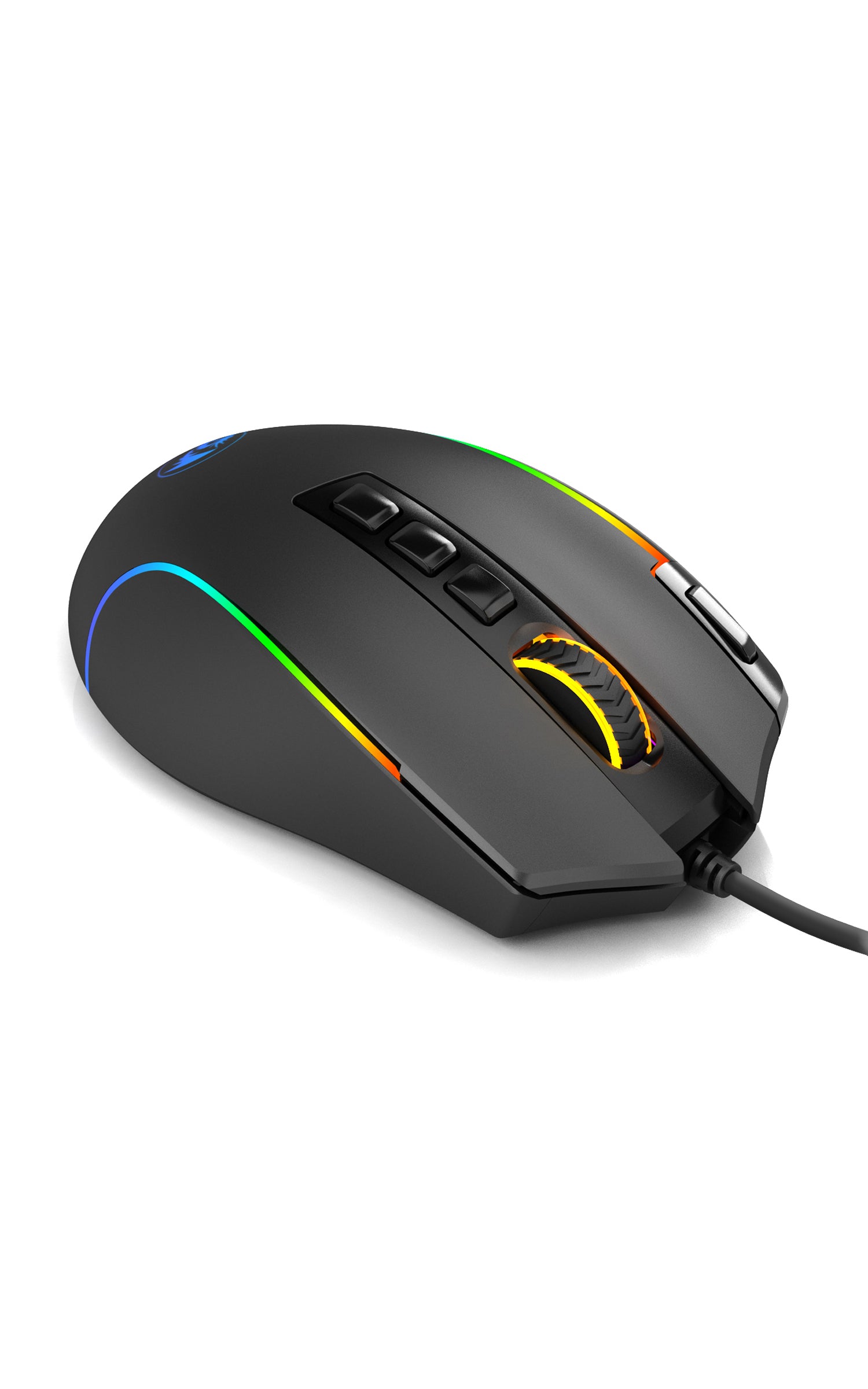 REDRAGON - M612RGB Predator Ent lvl Mouse - black