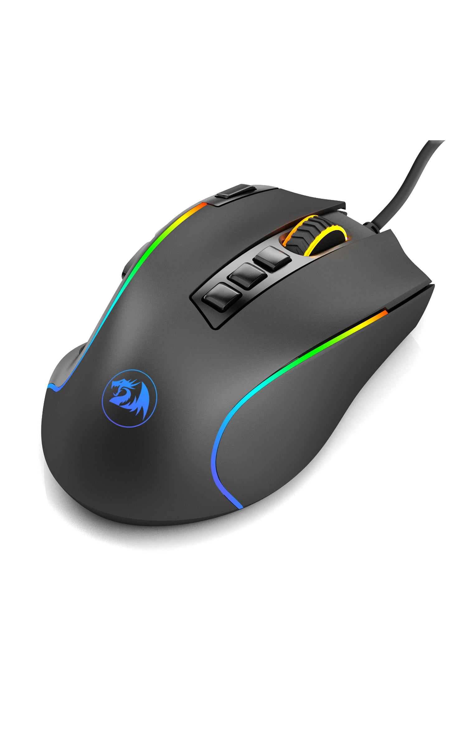 REDRAGON - M612RGB Predator Ent lvl Mouse - black
