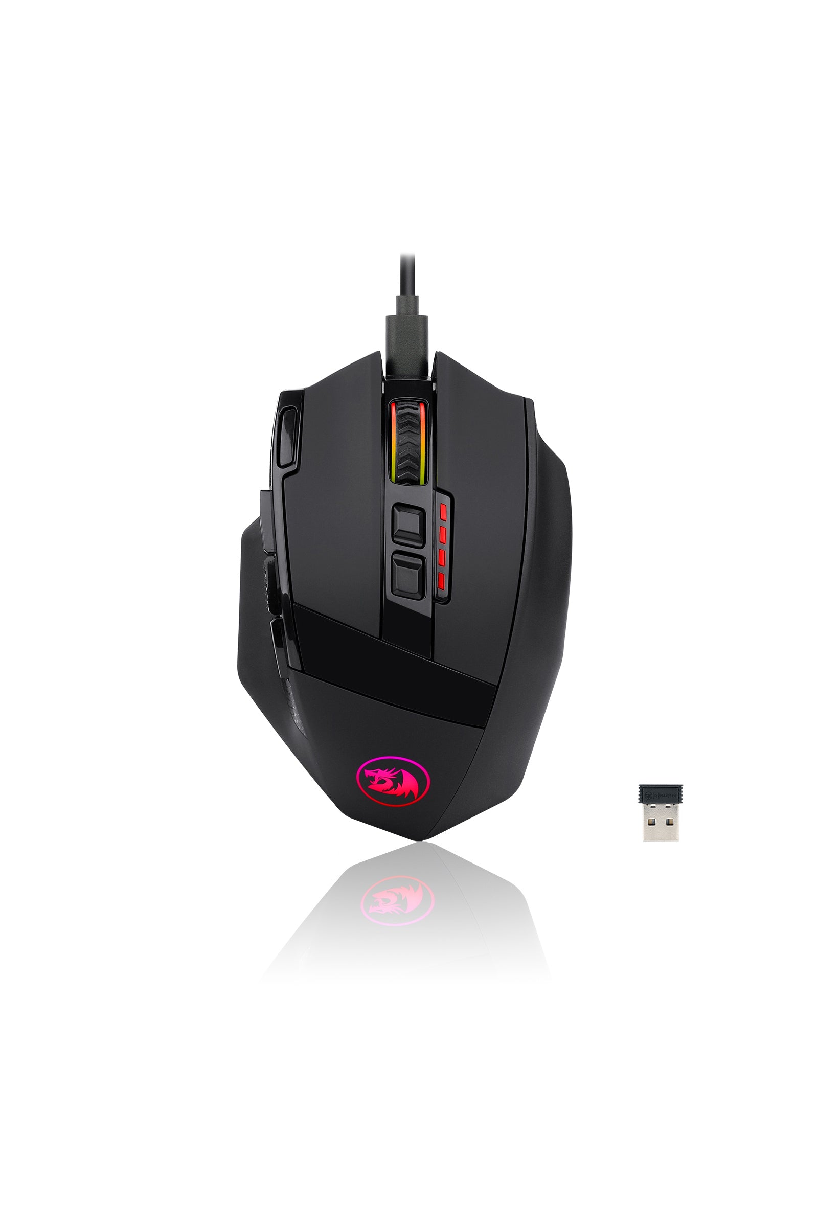 REDRAGON - M810P-RGB Sniper Pro Mouse - black