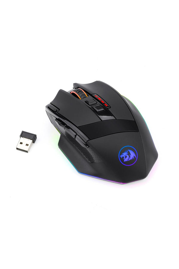 REDRAGON - Redragon M801P RGB Sniper Pro Black Wireless Gaming Mouse - black