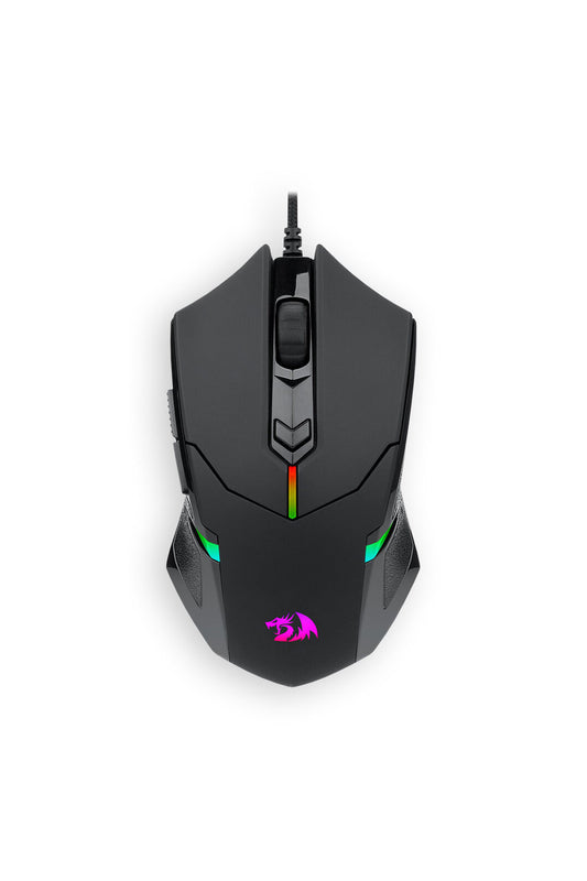 REDRAGON - M601-RGB Centrophor Mouse - black