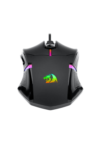 REDRAGON - M601-RGB Centrophor Mouse - black