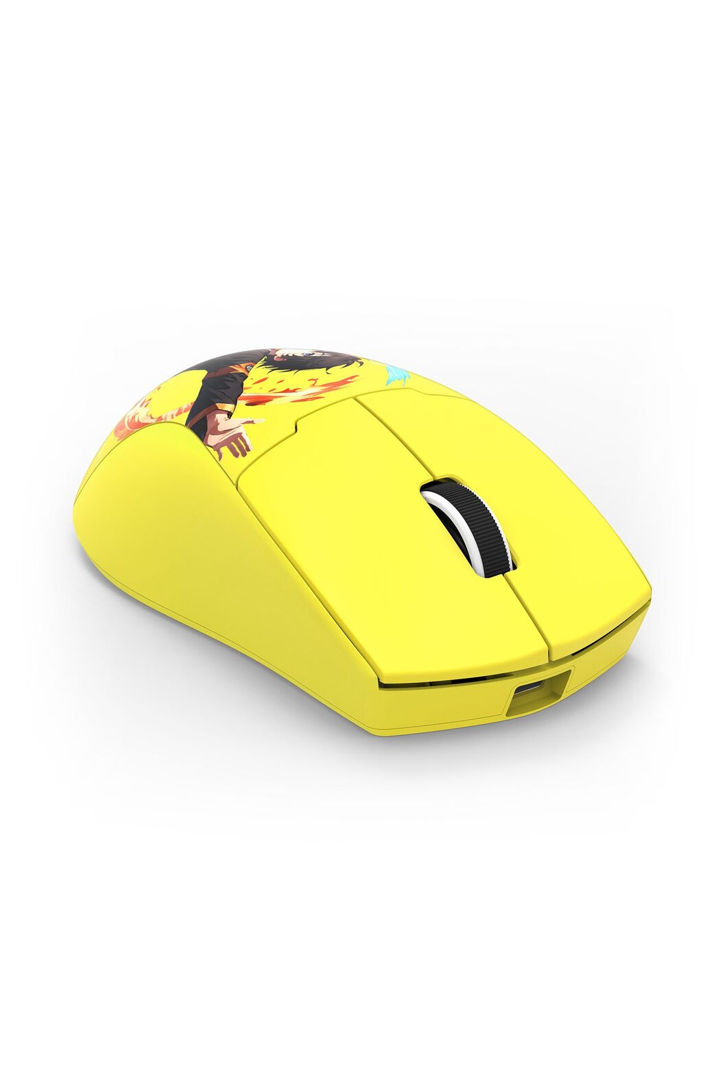 REDRAGON - Redragon M918AKB K1ng Max Yellow Cartoon Ultra-Light Tri-Mode Gaming Mouse - yellow