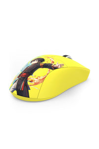 REDRAGON - Redragon M918AKB K1ng Max Yellow Cartoon Ultra-Light Tri-Mode Gaming Mouse - yellow