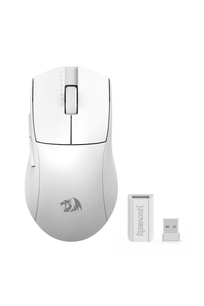REDRAGON - M916-PRO-4K K1ng Pro Mouse - white