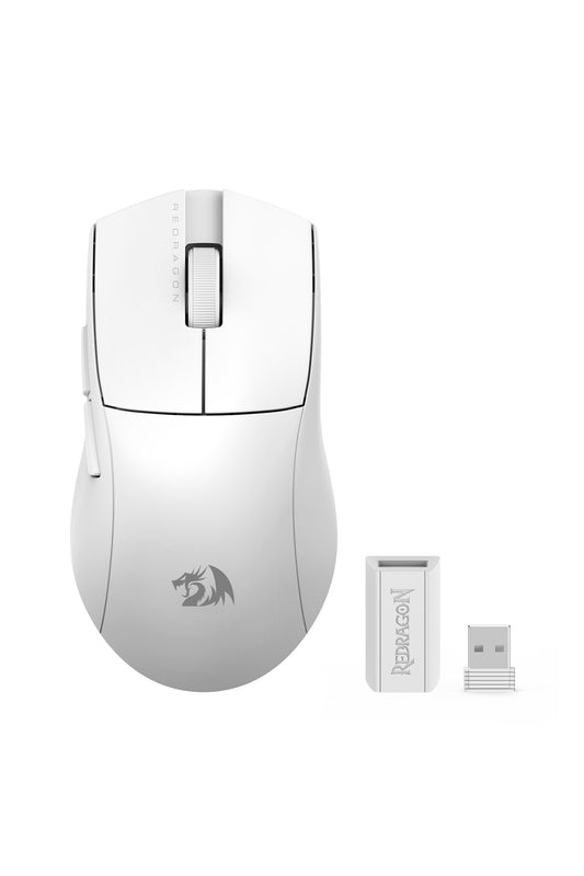 REDRAGON - M916-PRO-4K K1ng Pro Mouse - white
