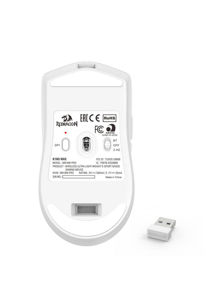 REDRAGON - M918-PRO K1ng Max Mouse - white