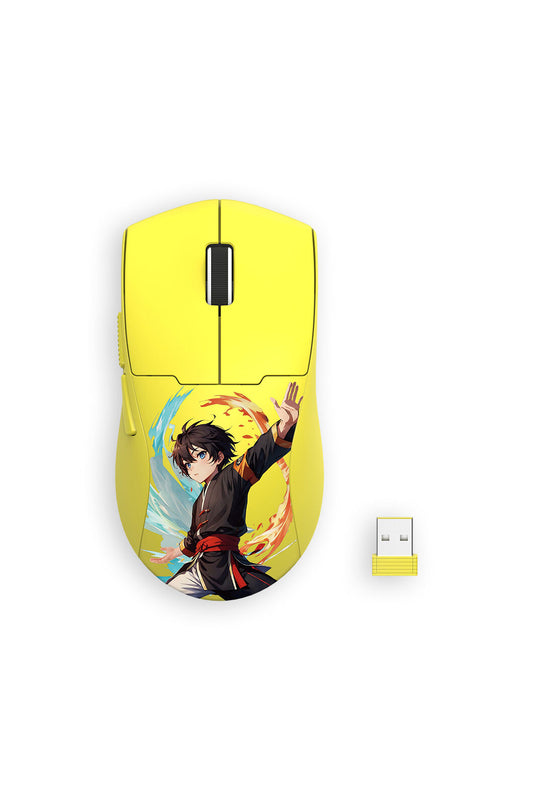 REDRAGON - M918AKB K1ng Max Mouse-Yellow - yellow